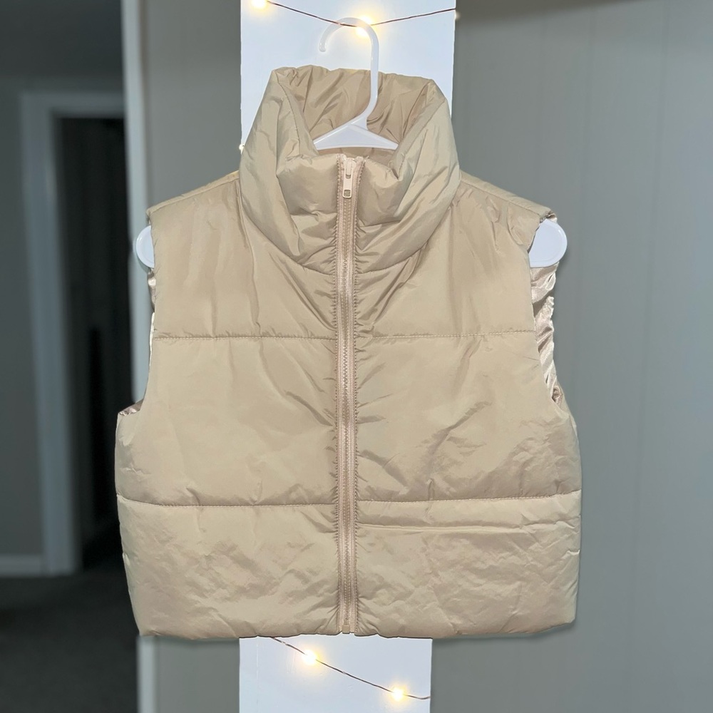 Cream Colored Vest